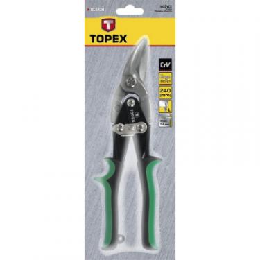 Ножницы по металлу Topex 250 мм, левые Фото 1