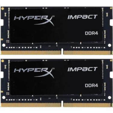 Модуль памяти для ноутбука Kingston Fury (ex.HyperX) SoDIMM DDR4 32GB (2x16GB) 2400 MHz HyperX Impact Фото