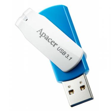 USB флеш накопитель Apacer 64GB AH357 Blue USB 3.1 Фото 2
