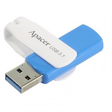 USB флеш накопитель Apacer 64GB AH357 Blue USB 3.1 Фото 3