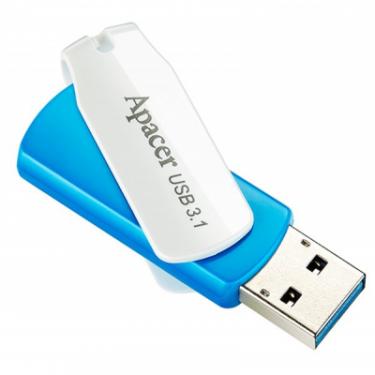 USB флеш накопитель Apacer 64GB AH357 Blue USB 3.1 Фото 4