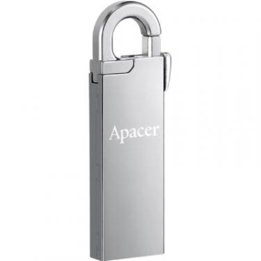 USB флеш накопитель Apacer 8GB AH13A Silver USB 2.0 Фото 1