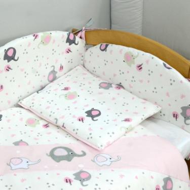 Детский постельный набор Верес Elephant pink 6 ед. Фото 1