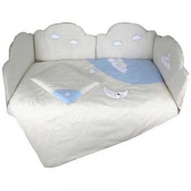 Детский постельный набор Верес Sleepyhead blue 6 ед. Фото
