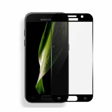 Стекло защитное Laudtec для Galaxy A7 2017 3D Black Фото