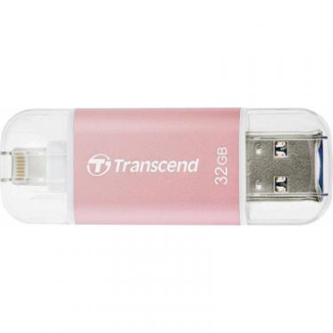 USB флеш накопитель Transcend 32GB JetDrive Go 300 Rose Gold Plating USB 3.1/Lig Фото