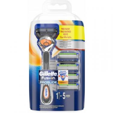 Набор для бритья Gillette Fusion Proglide + сменные картриджи 5 шт Фото