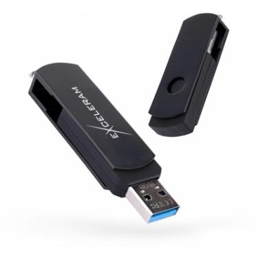 USB флеш накопитель eXceleram 32GB P2 Series Black/Black USB 3.1 Gen 1 Фото
