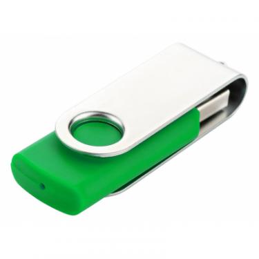 USB флеш накопитель eXceleram 16GB P1 Series Silver/Green USB 2.0 Фото 5