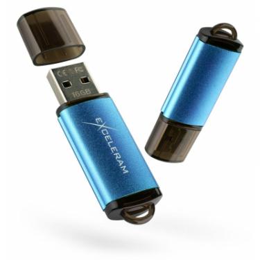 USB флеш накопитель eXceleram 16GB A3 Series Blue USB 2.0 Фото