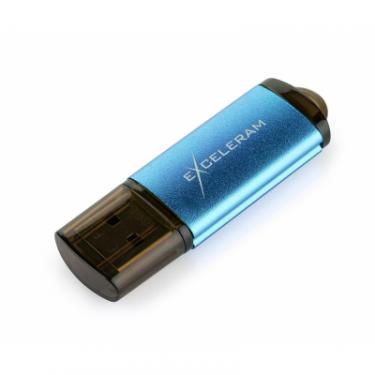 USB флеш накопитель eXceleram 16GB A3 Series Blue USB 2.0 Фото 2