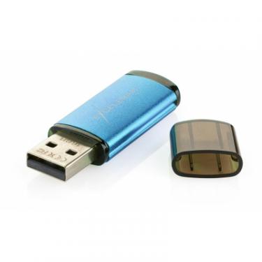 USB флеш накопитель eXceleram 16GB A3 Series Blue USB 2.0 Фото 4