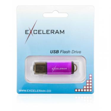 USB флеш накопитель eXceleram 16GB A3 Series Purple USB 2.0 Фото 7