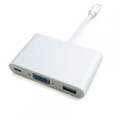 Порт-репликатор Extradigital USB Type-C to VGA/USB 3.0/Type-C (0.15m) Фото