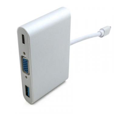 Порт-репликатор Extradigital USB Type-C to VGA/USB 3.0/Type-C (0.15m) Фото 3