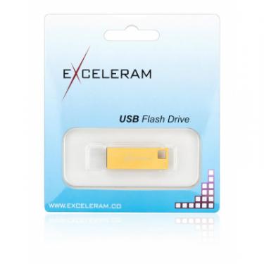 USB флеш накопитель eXceleram 64GB U1 Series Gold USB 2.0 Фото 5