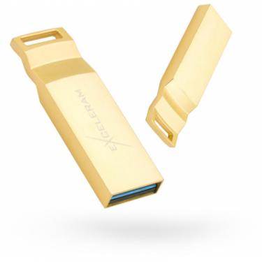 USB флеш накопитель eXceleram 32GB U2 Series Gold USB 3.1 Gen 1 Фото