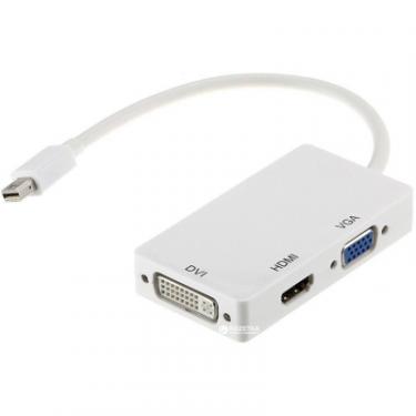 Порт-репликатор PowerPlant mini Display Port — HDMI, DVI, VGA (3 в 1) Фото
