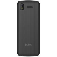 Мобильный телефон Bravis C242 Slim Black Фото 1