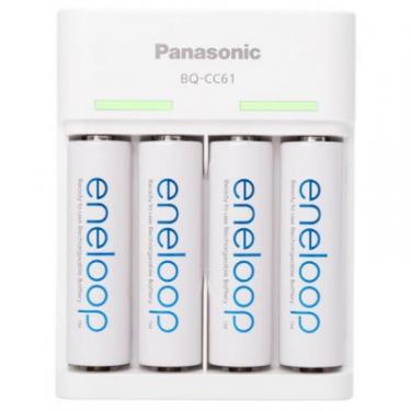 Зарядное устройство для аккумуляторов Panasonic Basic USB Charger+eneloop 4AA 1900 mAh Фото