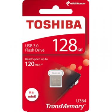 USB флеш накопитель Toshiba 128GB U364 White USB 3.0 Фото 2