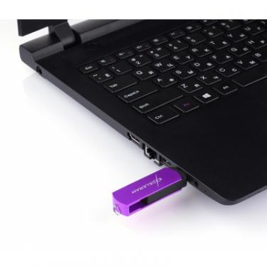USB флеш накопитель eXceleram 32GB P2 Series Grape/Black USB 2.0 Фото 6