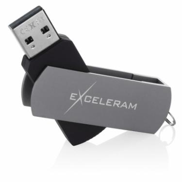 USB флеш накопитель eXceleram 16GB P2 Series Gray/Black USB 2.0 Фото 2