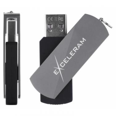 USB флеш накопитель eXceleram 16GB P2 Series Gray/Black USB 2.0 Фото 3