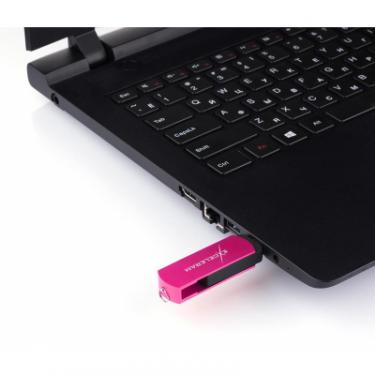 USB флеш накопитель eXceleram 16GB P2 Series Rose/Black USB 3.1 Gen 1 Фото 6