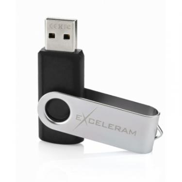 USB флеш накопитель eXceleram 32GB P1 Series Silver/Black USB 2.0 Фото 2