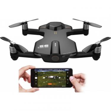 Квадрокоптер Wingsland S6 GPS 4K Pocket Drone-2 Batteries Black Фото 7