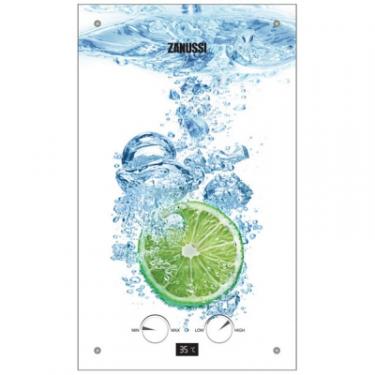 Проточный водонагреватель Zanussi GWH 10 Fonte Glass Glass Lime Фото