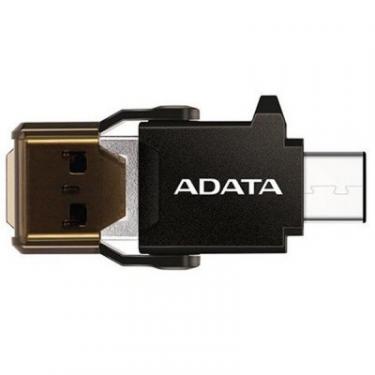 Считыватель флеш-карт ADATA microSD to USB A/C 3.1 Фото