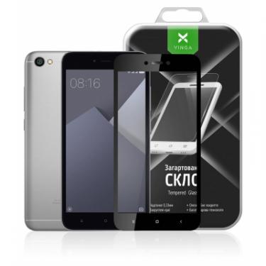 Стекло защитное Vinga для Xiaomi Redmi 5A (Black) Фото