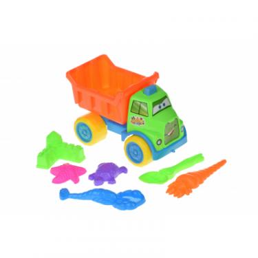 Игрушка для песка Same Toy с Машинкой 7 шт Фото
