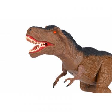 Интерактивная игрушка Same Toy Динозавр Dinosaur Planet коричневый со светом и зв Фото 2
