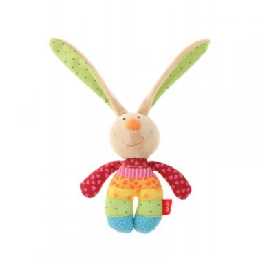 Мягкая игрушка Sigikid Погремушка Кролик 15 см Фото 1