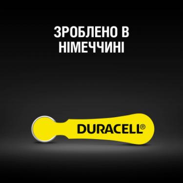 Батарейка Duracell 10 / P10 / PR70 Zinc Air (1.4V) * 6 Фото 5