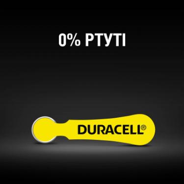 Батарейка Duracell 10 / P10 / PR70 Zinc Air (1.4V) * 6 Фото 6