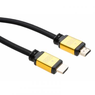 Кабель мультимедийный Vinga HDMI to HDMI 10 m metal V2.0 Фото 1