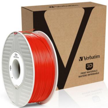 Пластик для 3D-принтера Verbatim ABS 1.75 mm red 1kg Фото 2