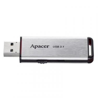 USB флеш накопитель Apacer 64GB AH35A Silver USB 3.1 Gen1 Фото 2