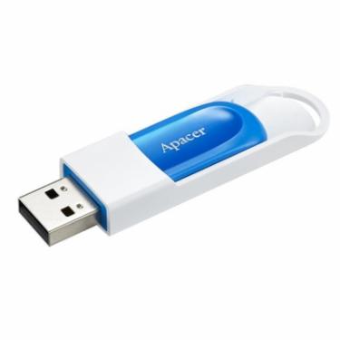 USB флеш накопитель Apacer 16GB AH23A White USB 2.0 Фото 2