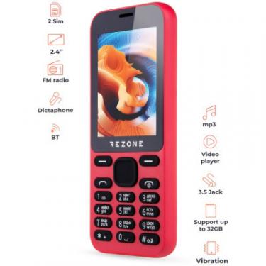 Мобильный телефон Rezone A240 Experience Red Фото 1