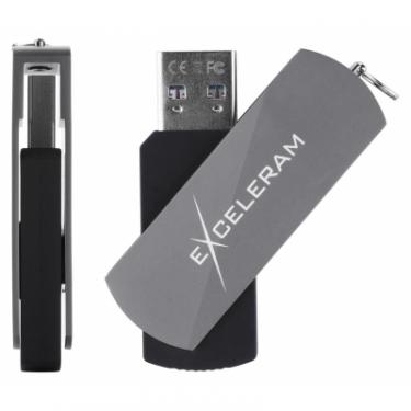 USB флеш накопитель eXceleram 128GB P2 Series Gray/Black USB 3.1 Gen 1 Фото 3