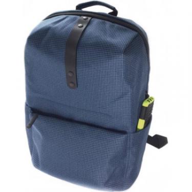 Рюкзак для ноутбука Xiaomi 15" Mi College casual shoulder bag Blue Фото 1