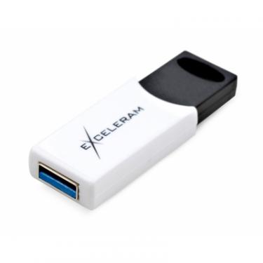 USB флеш накопитель eXceleram 128GB H2 Series White/Black USB 3.1 Gen 1 Фото 2