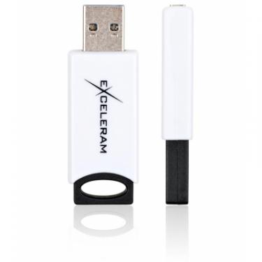 USB флеш накопитель eXceleram 128GB H2 Series White/Black USB 3.1 Gen 1 Фото 3