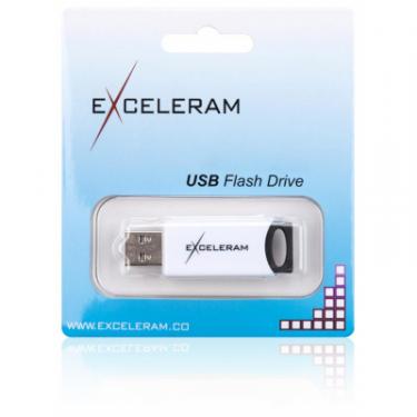 USB флеш накопитель eXceleram 128GB H2 Series White/Black USB 3.1 Gen 1 Фото 5