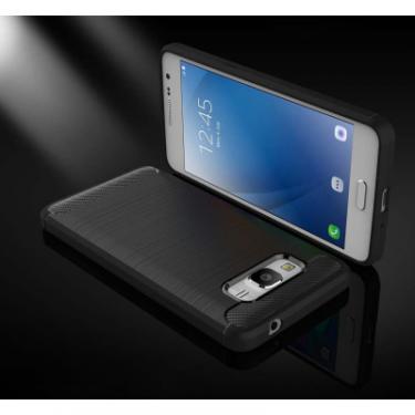 Чехол для мобильного телефона Laudtec для Samsung Galaxy J2 Prime/G532 Carbon Fiber (Bla Фото 4